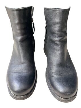Sneaky Steve Women’s Black Leather Ankle Boots 37